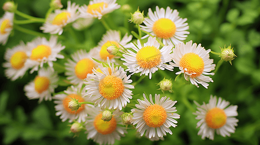 田野中的野菊花摄影4