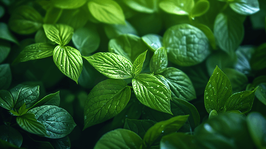 绿色植物绿叶摄影17