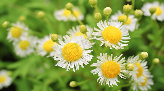 田野中的野菊花摄影8