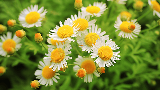 田野中的野菊花摄影5