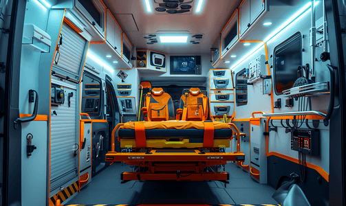 紧急救护车患者医疗
