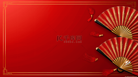 春节红色喜庆背景18