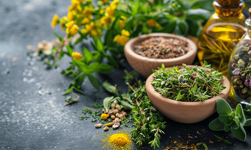 草本植物医疗药物