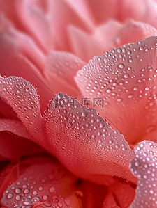 高清红色花朵花瓣上有露珠的背景2