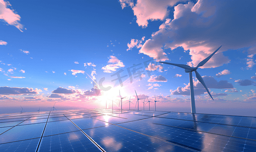 太阳能发电工业新能源
