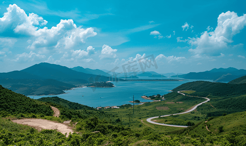 广东大排档摄影照片_广东汕头南澳岛风电场