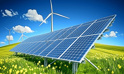 太阳能发电和风力发电