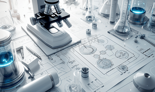 科研学者设计图纸