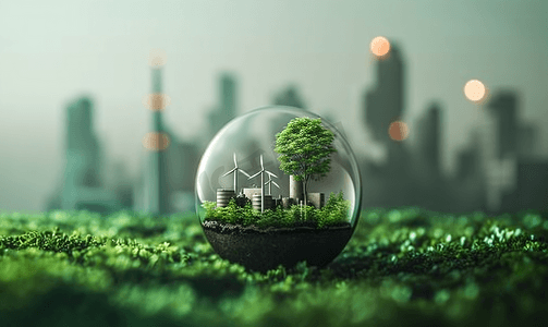 环境治理工厂新能源