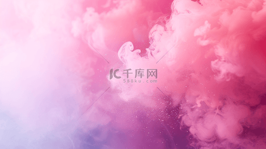 创意感手绘背景图片_红色烟雾感创意背景17