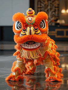 喜庆舞狮背景背景图片_中国风传统舞狮背景10