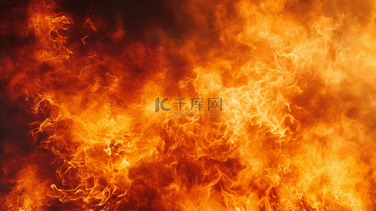 燃烧过场背景图片_黄色燃烧大火满天火势凶猛的背景8