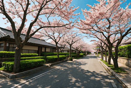 日本旅游樱花风景摄影配图8