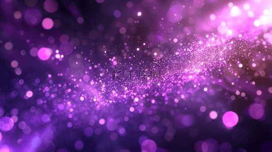 紫色光芒背景图片_紫色浪漫星光闪耀的空间内背景10