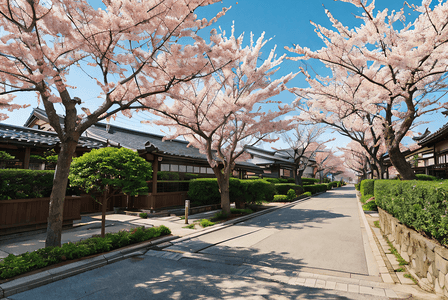 日本旅游樱花风景摄影图片9