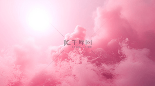 粉红色气雾渐变朦胧的背景图12