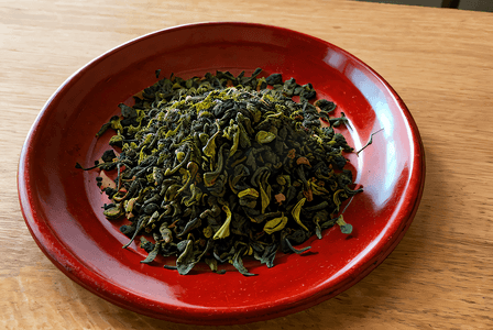 中式传统绿茶摄影图片6