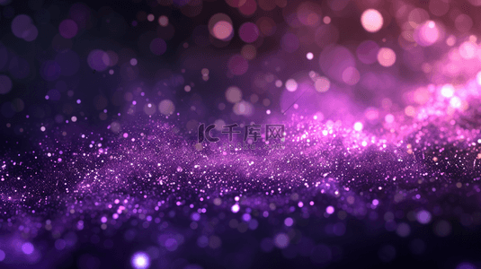 紫色光芒背景图片_紫色浪漫星光闪耀的空间内背景11