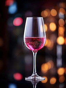 一杯葡萄酒商业摄影背景素材