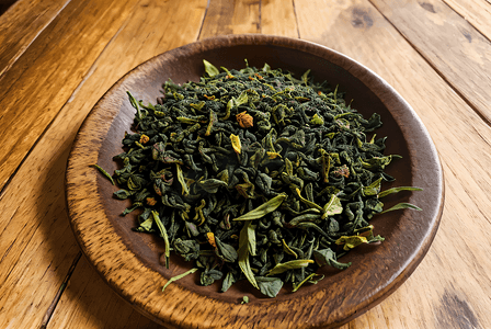 中式传统绿茶摄影图片2