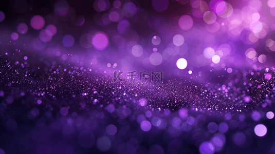 紫色浪漫星光闪耀的空间内背景15