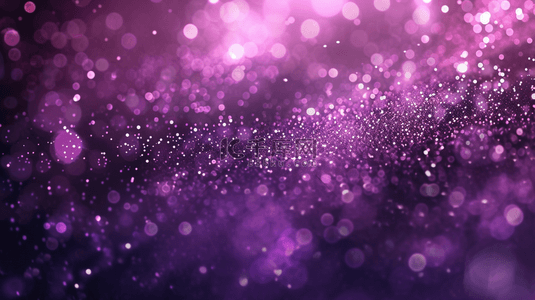 紫色浪漫星光闪耀的空间内背景12