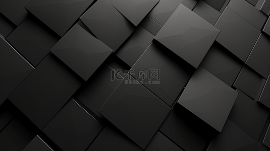 黑色方块方格排列图案图形的背景10