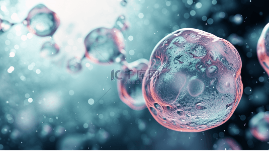 科技智能生物基因细胞DNA背景图19