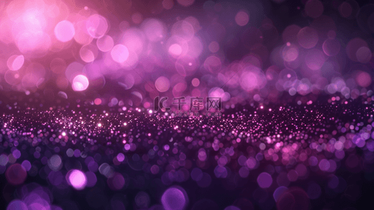 紫色浪漫星光闪耀的空间内背景6