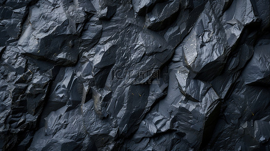黑色岩石深灰色石头纹理设计图