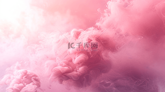 粉红色气雾渐变朦胧的背景图21