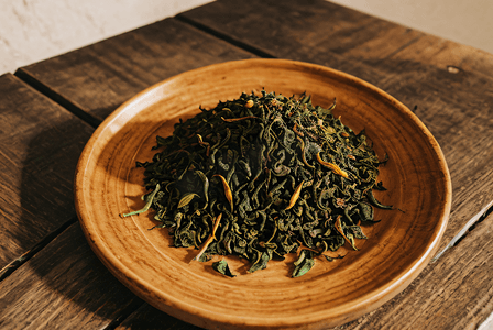 中式传统绿茶摄影图片7