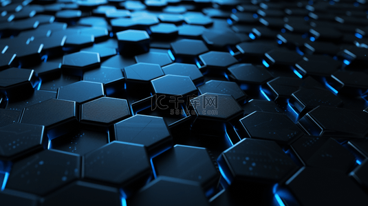 节能键盘背景图片_黑色几何图形光效背景20