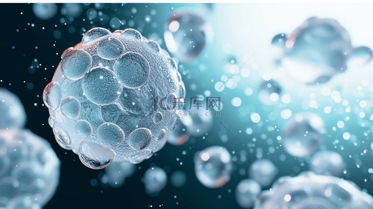 细胞背景图片_科技智能生物基因细胞DNA背景图6