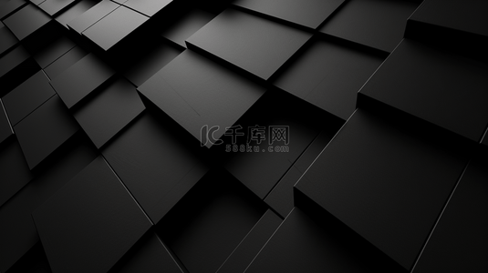 几何方块图案背景图片_黑色方块方格排列图案图形的背景17