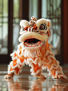 中国风传统舞狮背景145