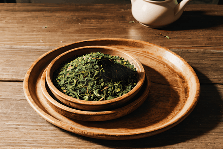 中式传统绿茶摄影图片7