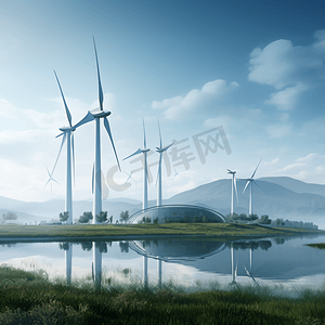 风车发电储能新能源