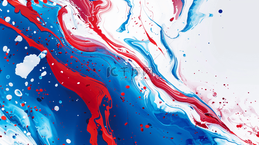 油画水粉背景图片_彩色流体质感抽象背景5