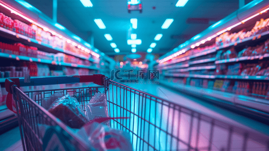 消费购物背景图片_超市购物写实背景0