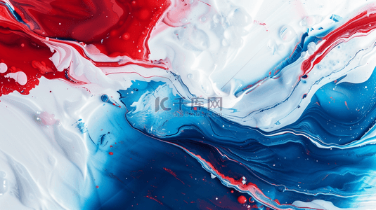 彩色水粉背景图片_彩色流体质感抽象背景11