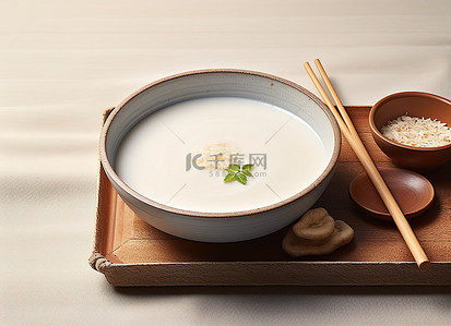 筷子背景图片_日本新海诚白奶油洋子和吉伊食品指南