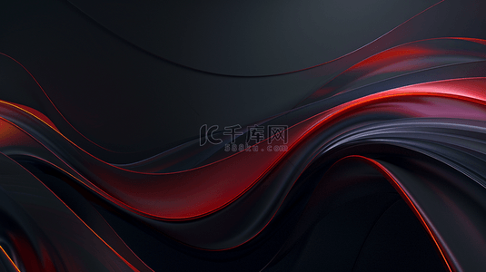 黑色质感背景图片_红黑色流线线条质感纹理的背景14