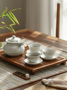 品茶摄影照片_中国茶艺品茶春茶摄影配图