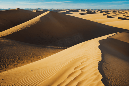 白天沙漠航拍摄影图6