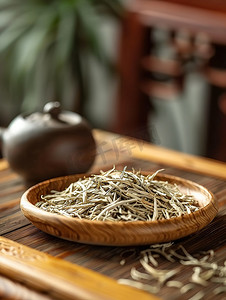 中国茶艺品茶春茶摄影图