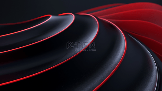 黑色的线条背景图片_红黑色流线线条质感纹理的背景15