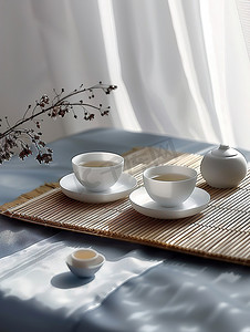 品茶摄影照片_中国茶艺品茶春茶高清图片