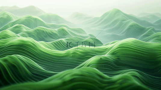 绿色渐变纹理山坡山脉的背景9