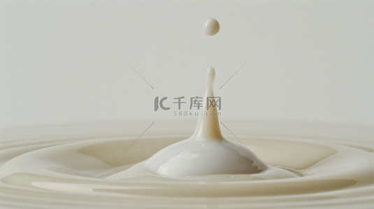 白色牛奶飞溅水滴的背景3